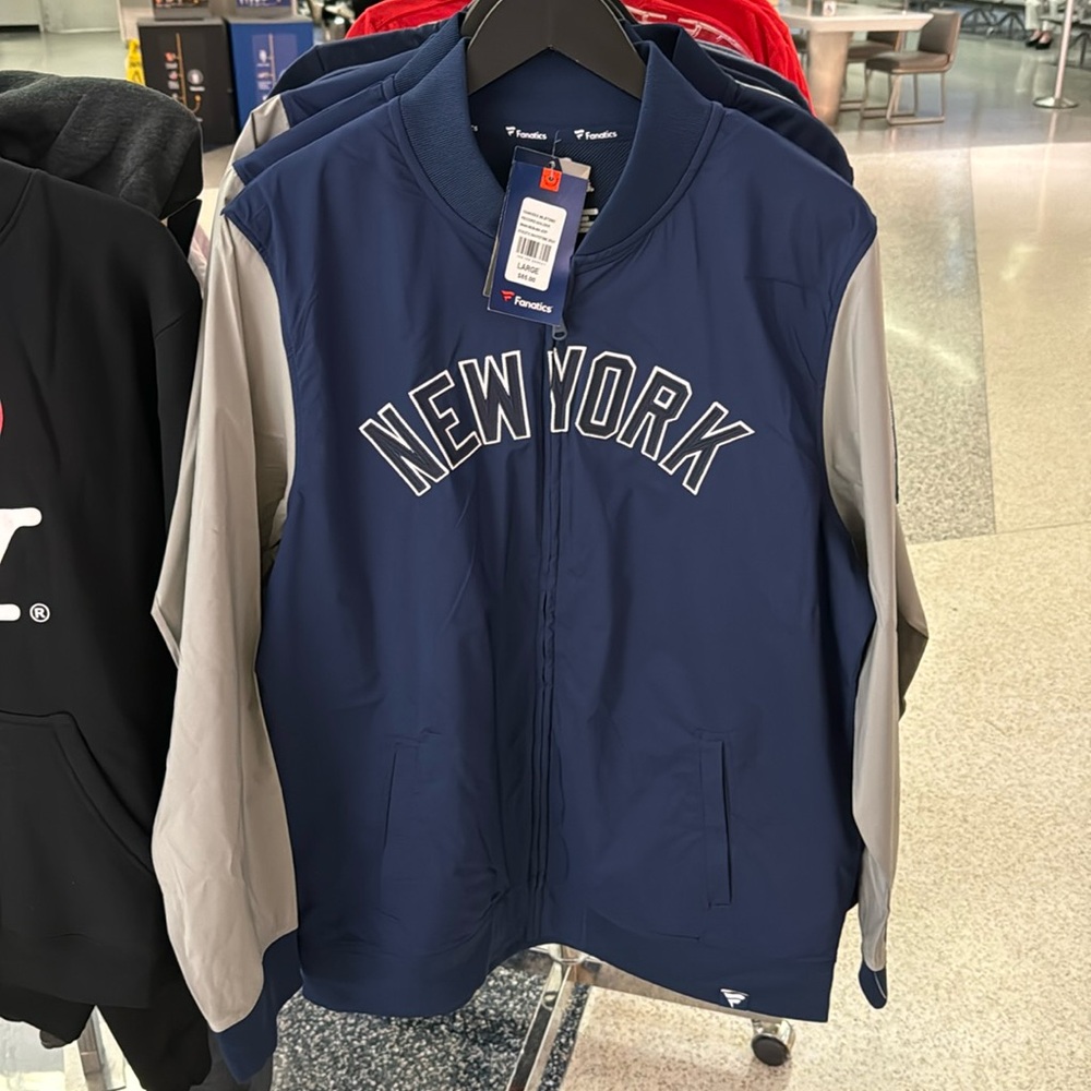 Fanatics YANKEES New York Zip Up NEW with tags